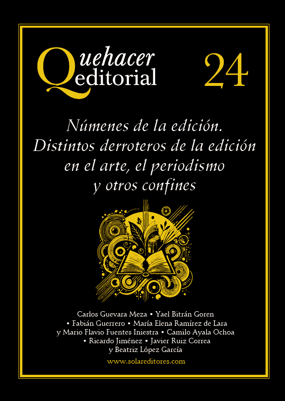 Portada: Quehacer editorial 24