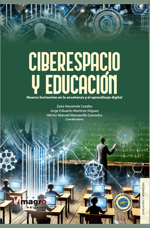 Portada de Ciberespacio y educación: Nuevos horizontes en la enseñanza y el aprendizaje digital