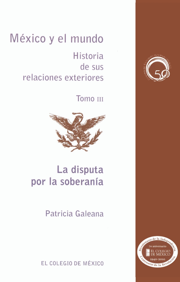 Portada de La disputa por la soberanía (1821-1876)
