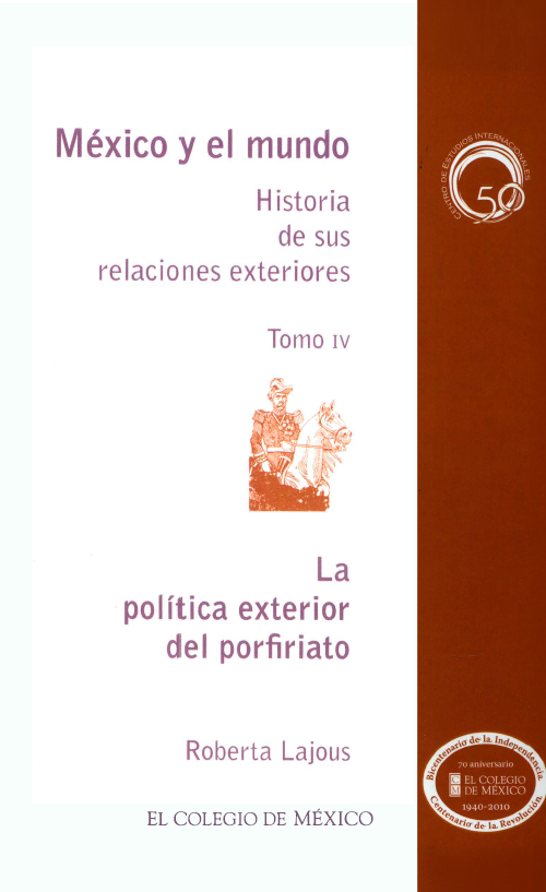 Portada de La política exterior del porfiriato