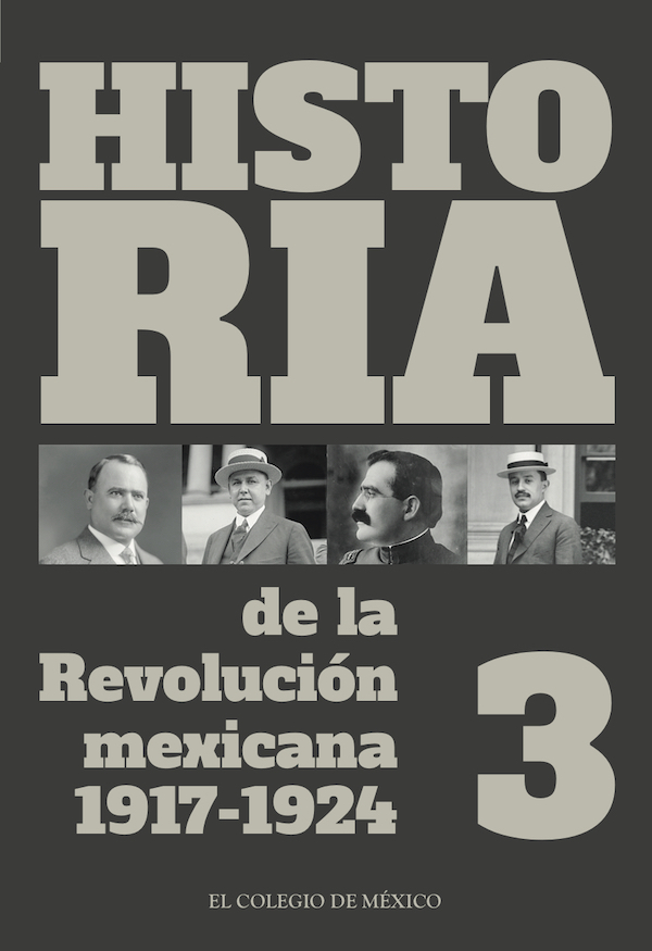 Portada de Historia de la Revolución mexicana, 1917-1924.