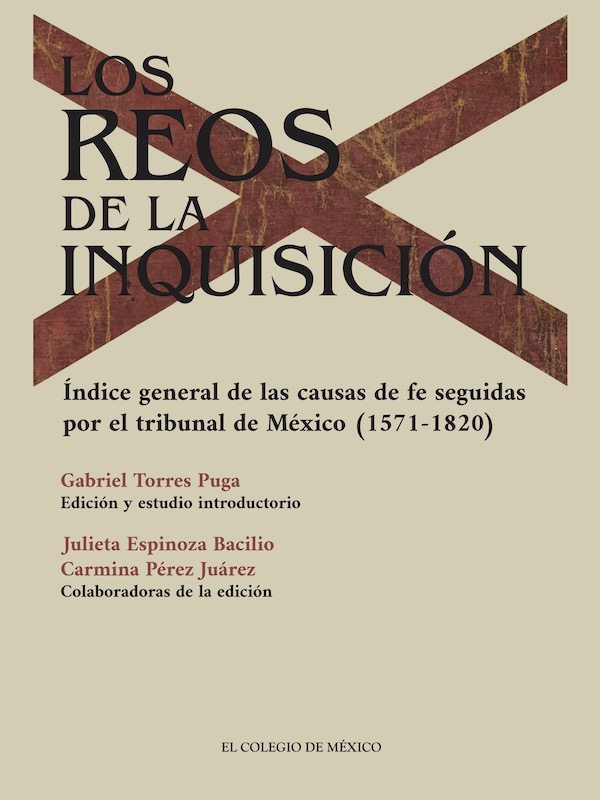 Portada de Los reos de la inquisición.