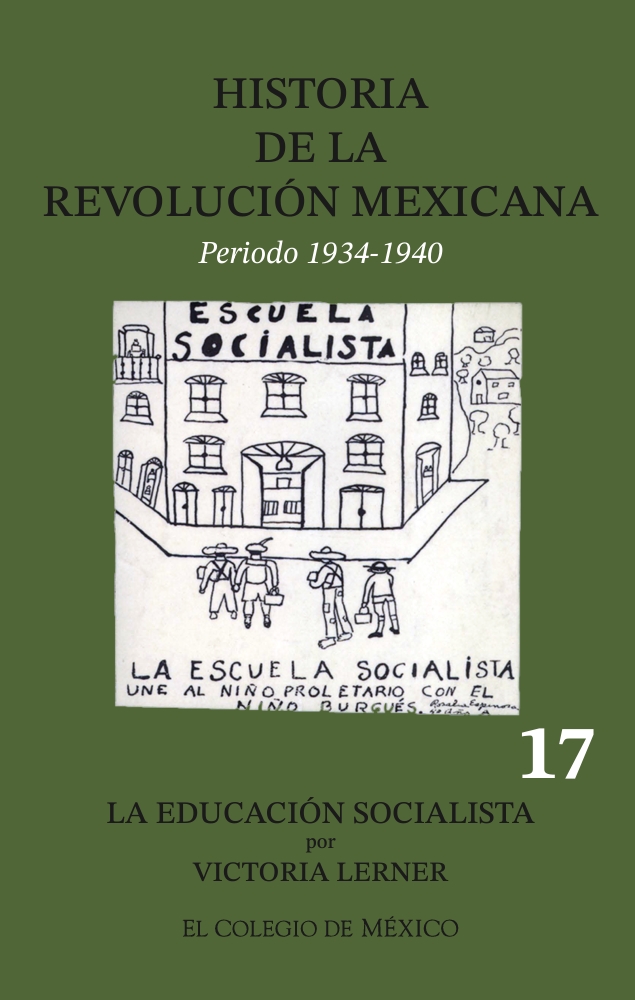 Portada de Historia de la Revolución Mexicana, período 1934-1940