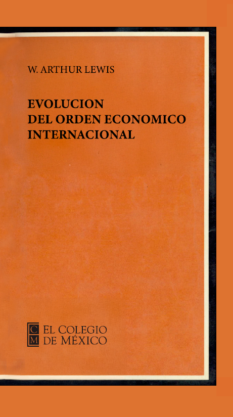 Portada: Evolución del orden económico internacional