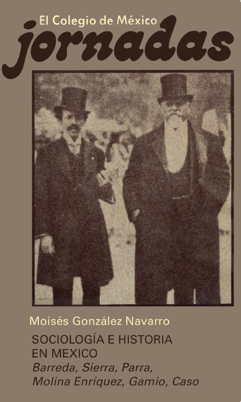 Portada: Sociología e historia en México