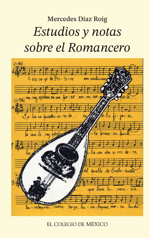 Portada de Estudios y notas sobre el romancero