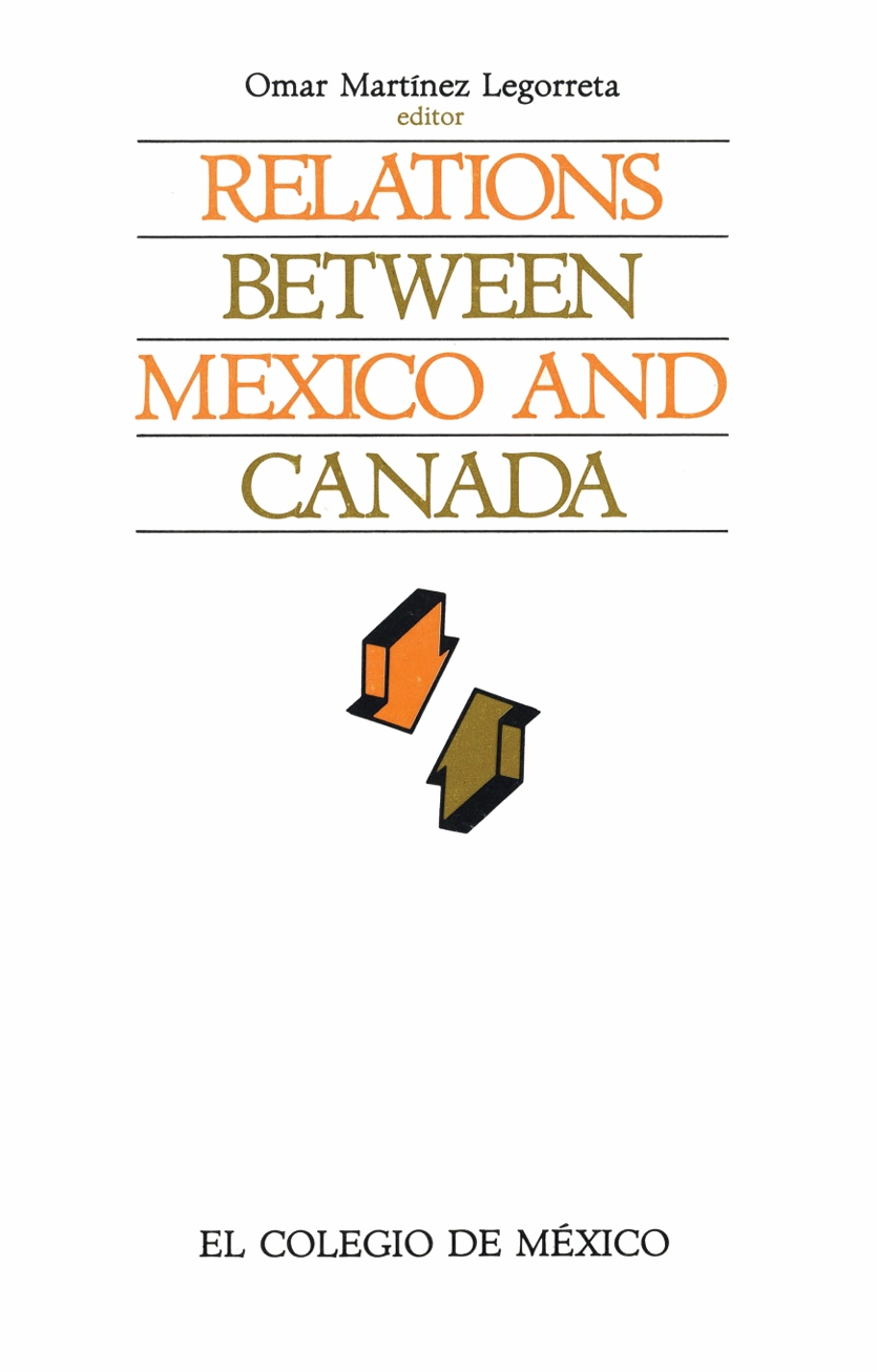 Portada de Relations between Mexico and Canada