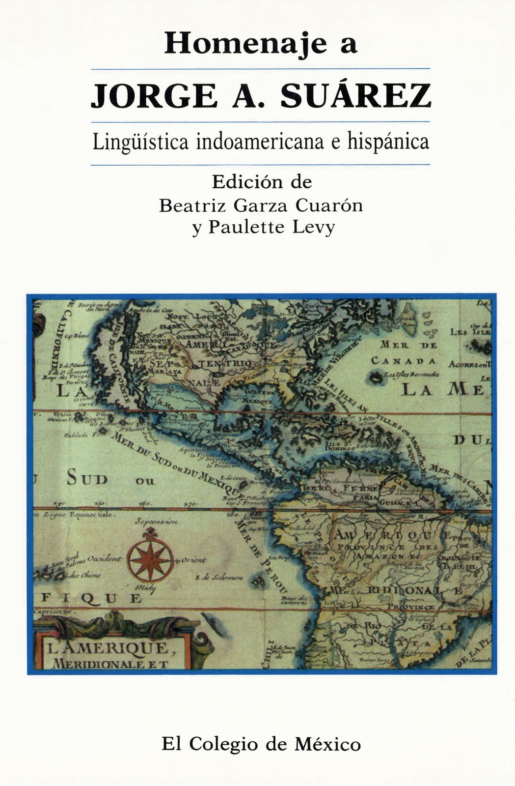 Portada de HOMENAJE A JORGE A. SUÁREZ Lingüística indoamericana e hispánica