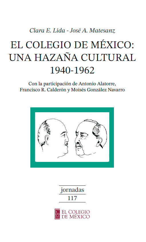 Portada: El Colegio de México