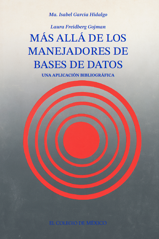 Portada de Más allá de los manejadores de bases de datos · María Isabel García Hidalgo