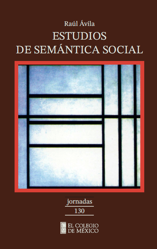 Portada: Estudios de semántica social