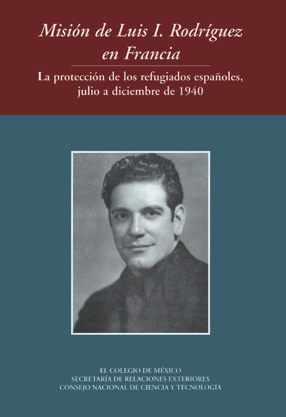 Portada: Misión de Luis I. Rodríguez en Francia