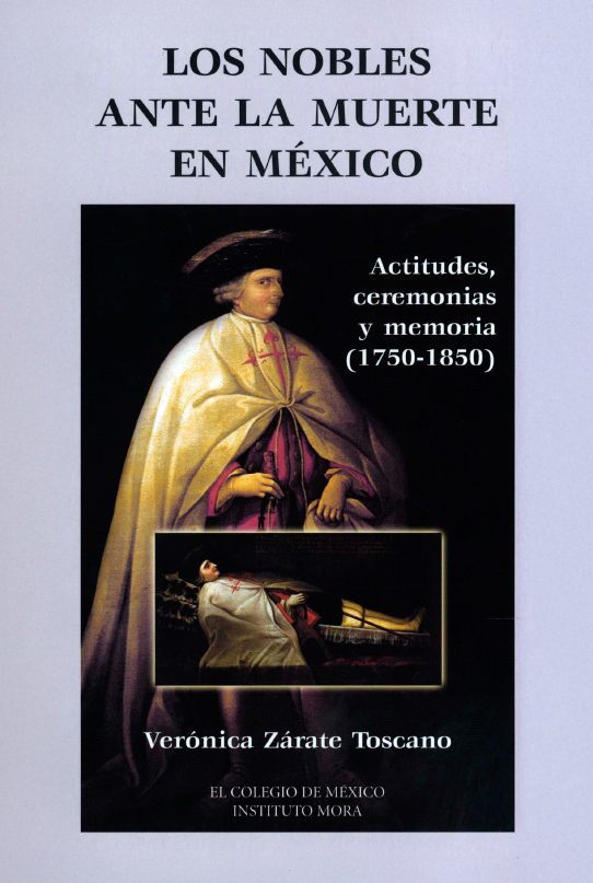 Portada de Los nobles ante la muerte en México