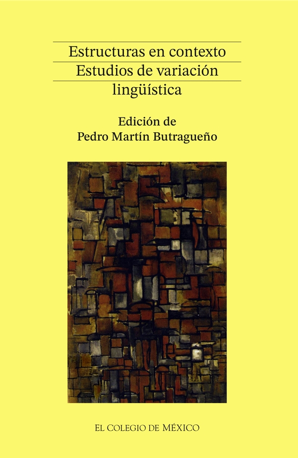 Portada de Estructuras en contexto · Pedro Marti?n Butraguen?o