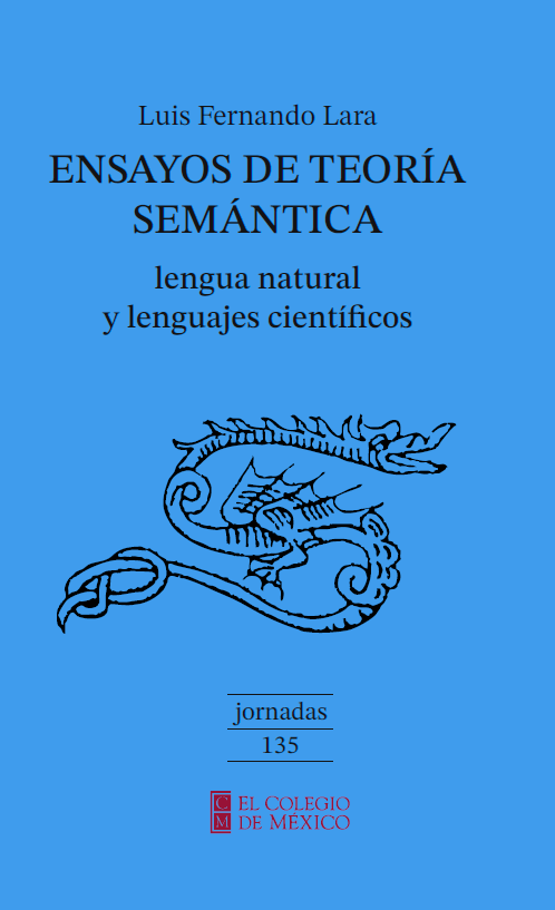 Portada de Ensayos de teoría semántica