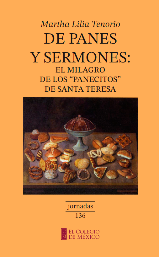 Portada de De panes y sermones · Martha Lilia Tenorio