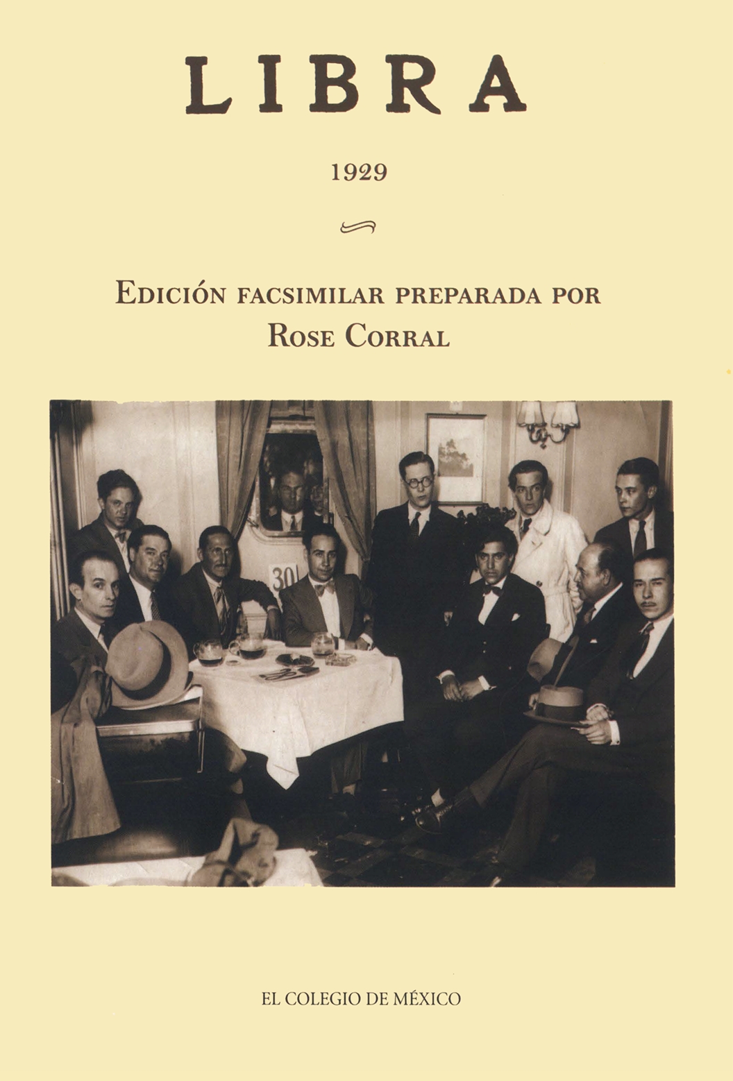 Portada de Revista LIBRA 1929 · Rose Corral