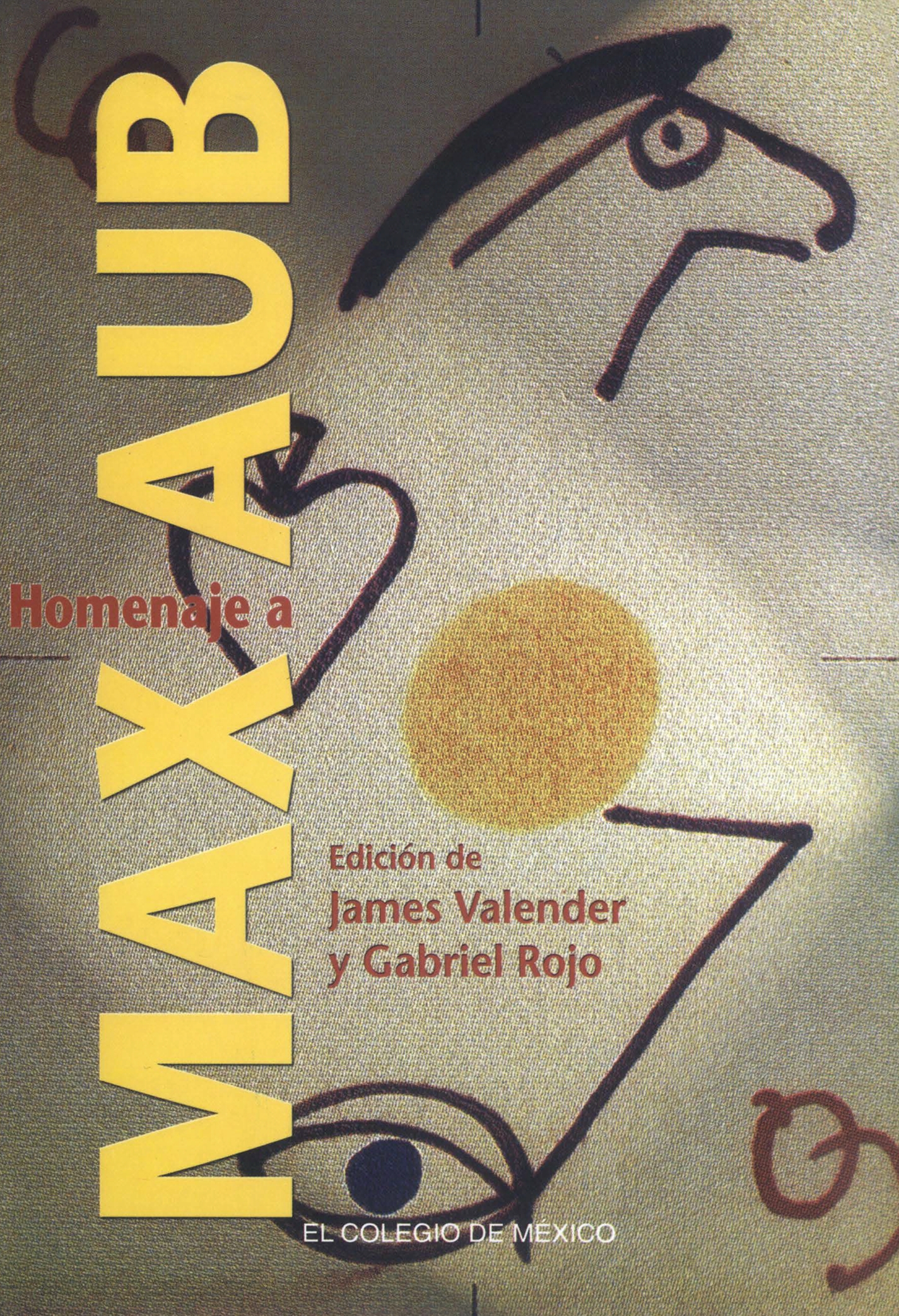 Portada de HOMENAJE A MAX AUB