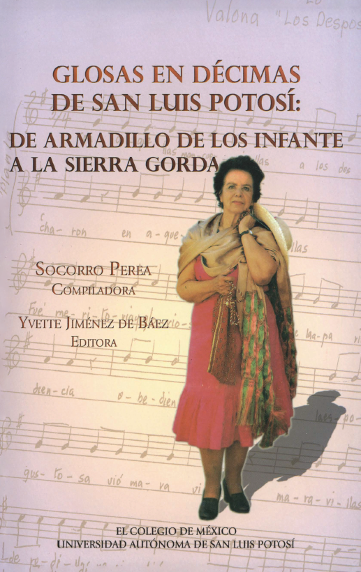 Portada: Glosas en décimas de San Luis Potosí