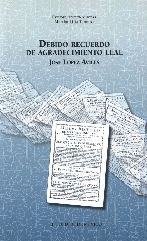 Portada de Debido recuerdo de agradecimiento leal
