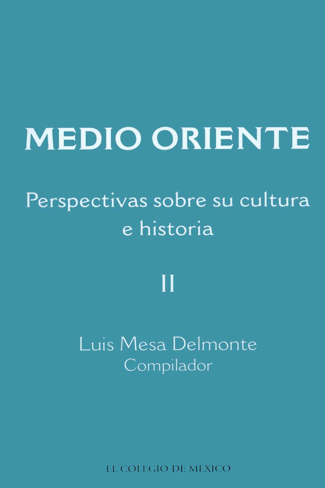 Portada de MEDIO ORIENTE: PERSPECTIVAS SOBRE SU CULTURA E HISTORIA II
