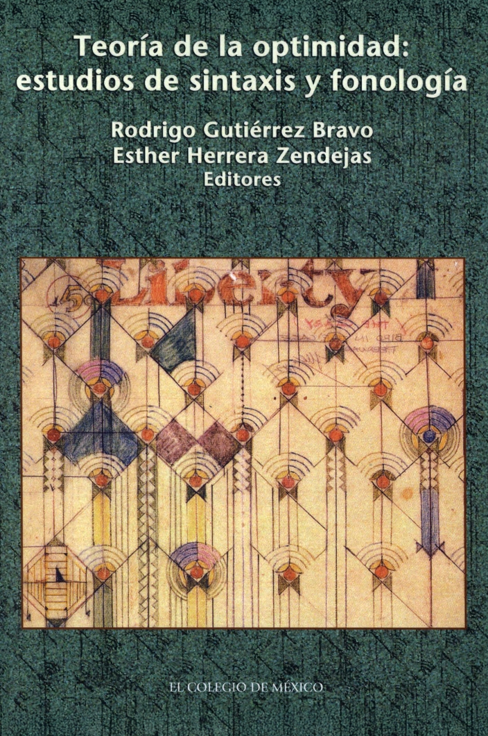 Portada de Teoría de la optimidad