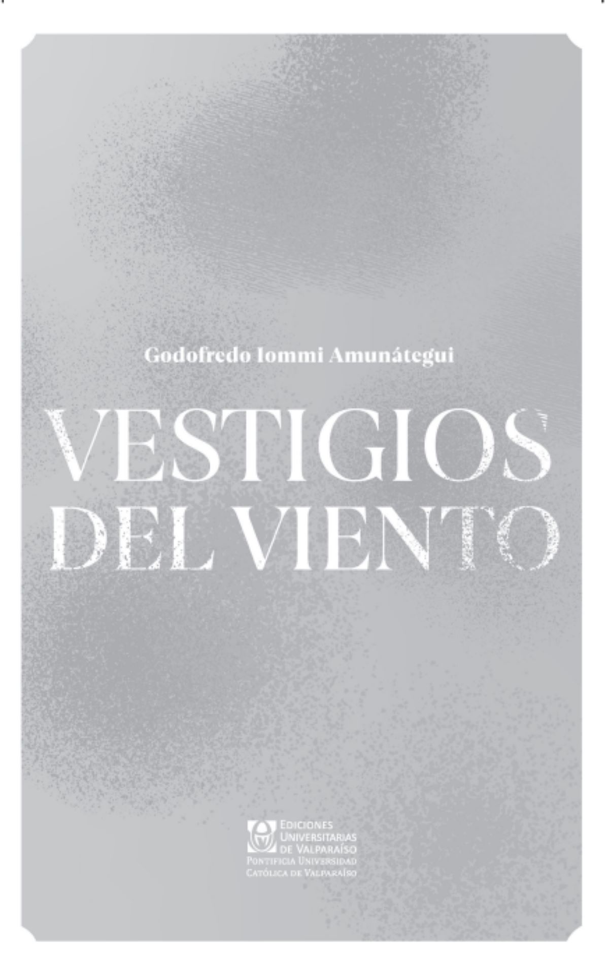 Portada de Vestigios del viento