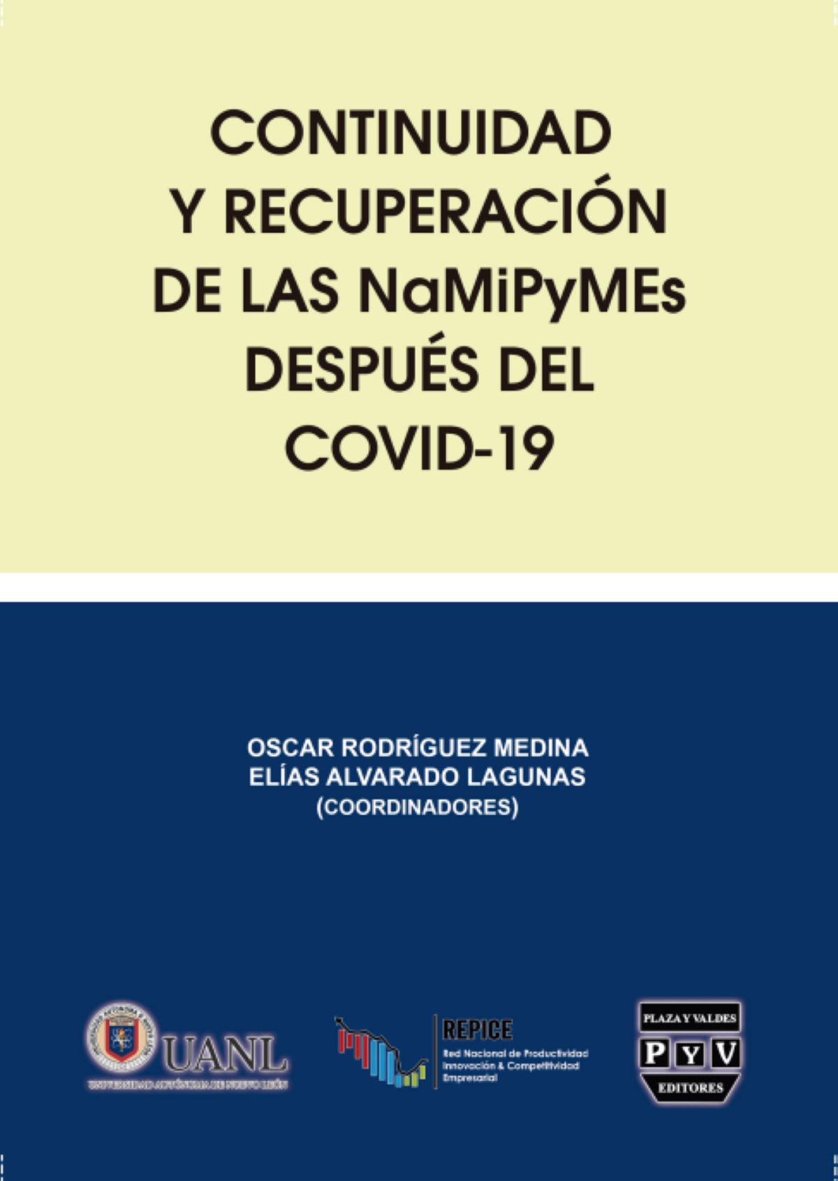 Portada de Continuidad y recuperación de las NaMiPyMEs después del COVID-19
