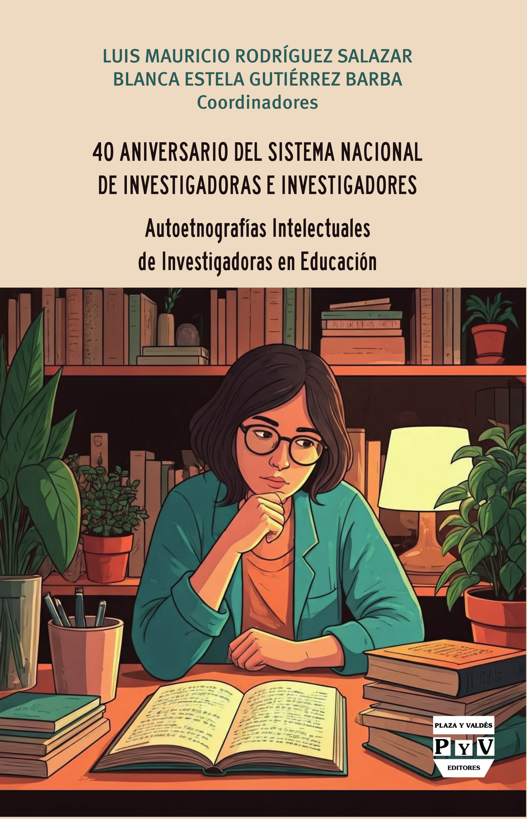 Portada de 40 Aniversario del sistema nacional de investigadoras e investigadores