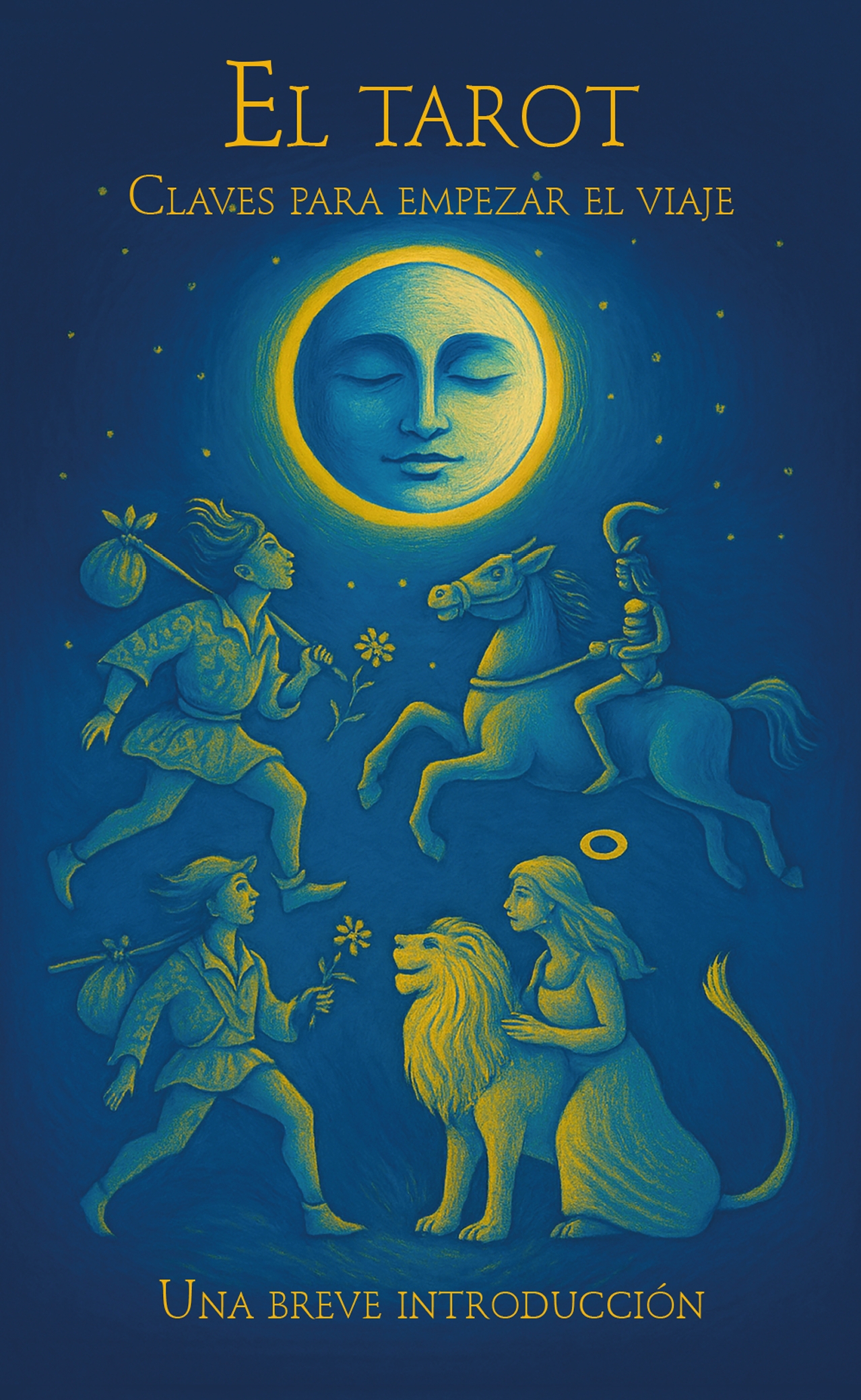 Portada de El tarot. Claves para empezar el viaje. Una breve introducción.