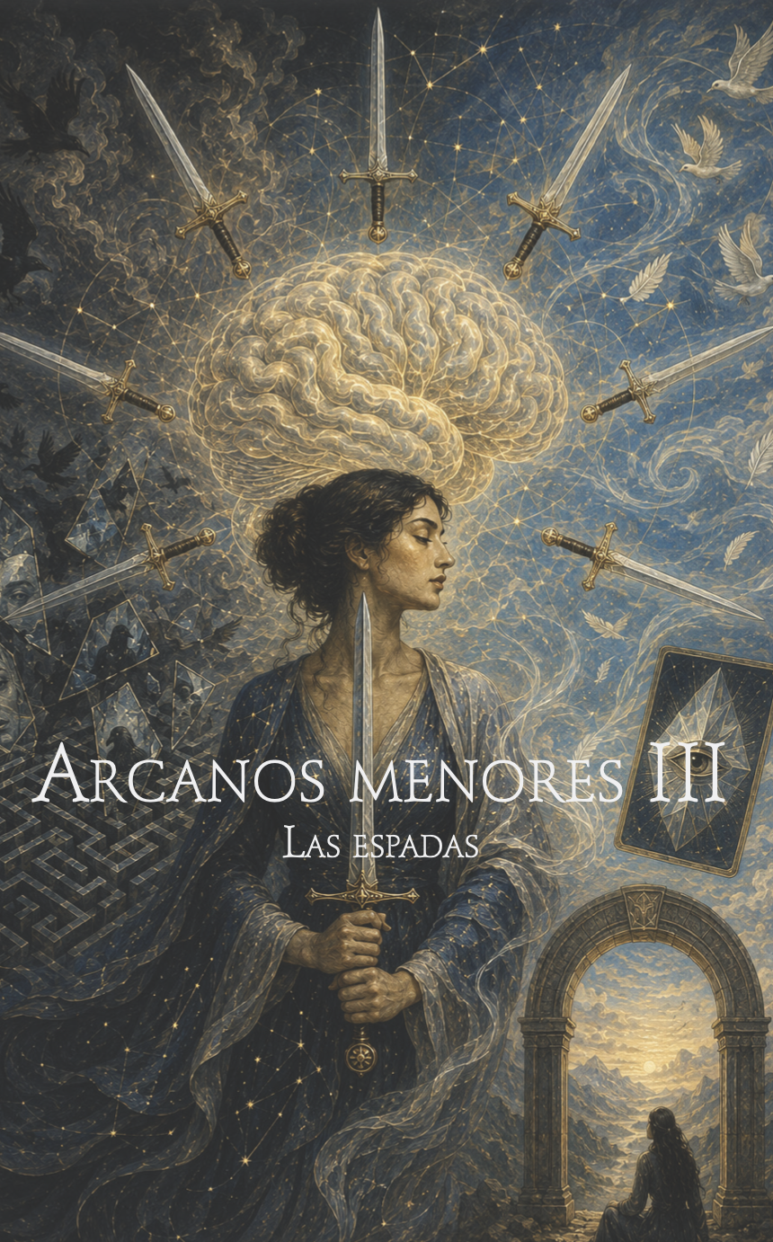 Portada: Arcanos menores III. Las espadas