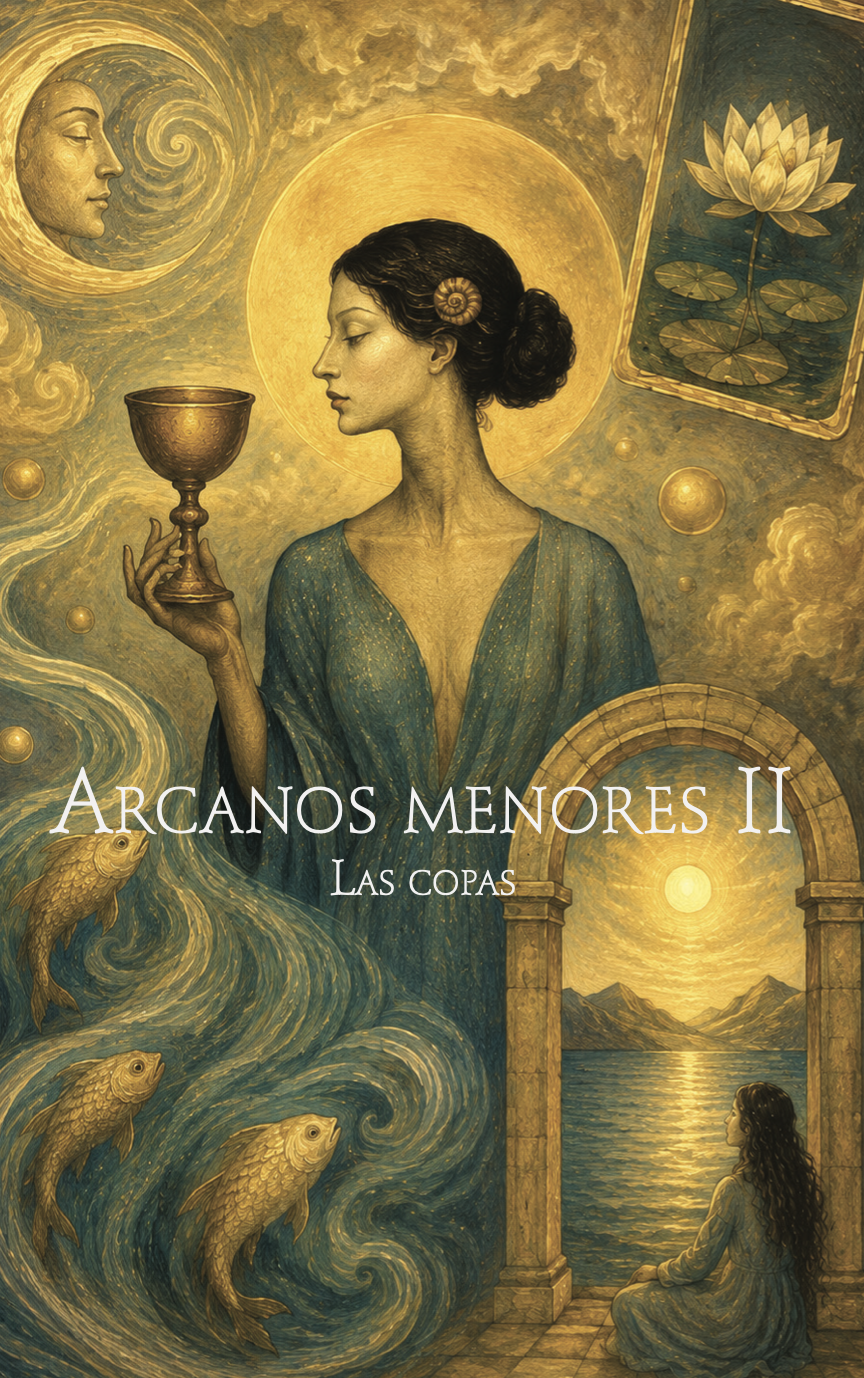 Portada: Arcanos menores II. Las copas