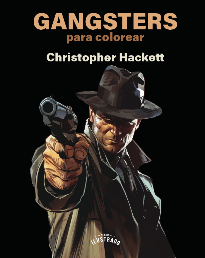 Portada de Gángsters para colorear