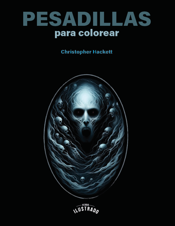 Portada de Pesadillas para colorear
