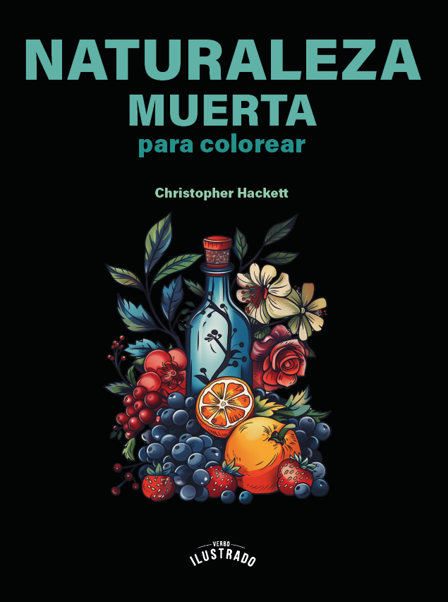 Portada de Naturaleza muerta para colorear