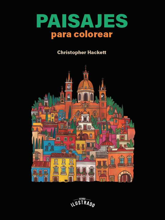Portada de Paisajes para colorear