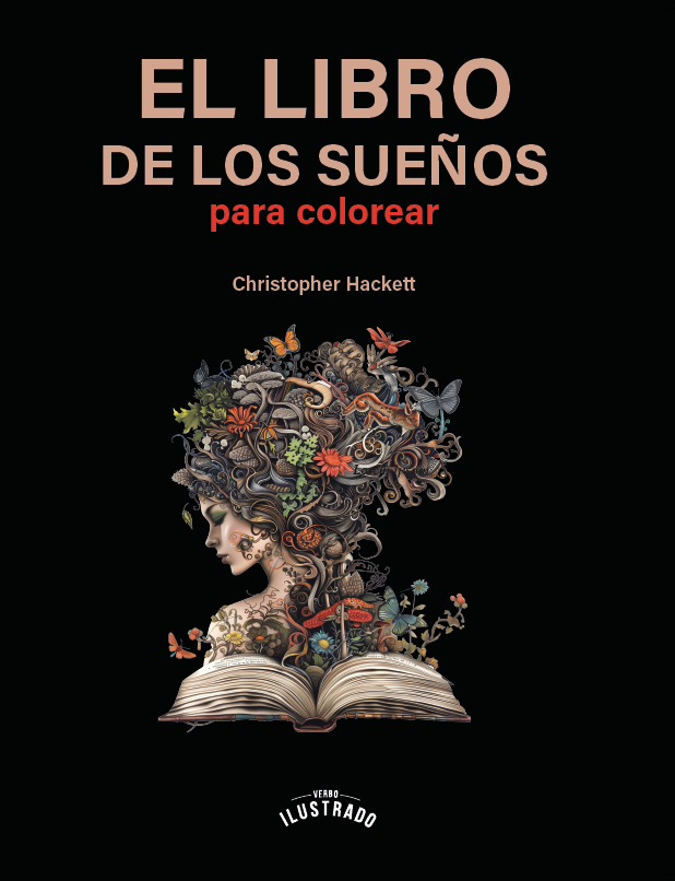 Portada de El libro de los sueos para colorear