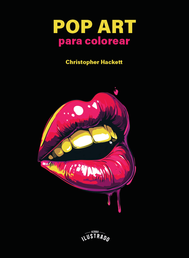 Portada de Pop Art para colorear