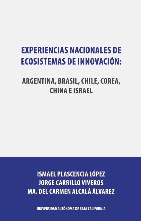 Portada de Experiencias nacionales de ecosistemas de innovación: Argentina, Brasil, Chile, Corea, China e Israel
