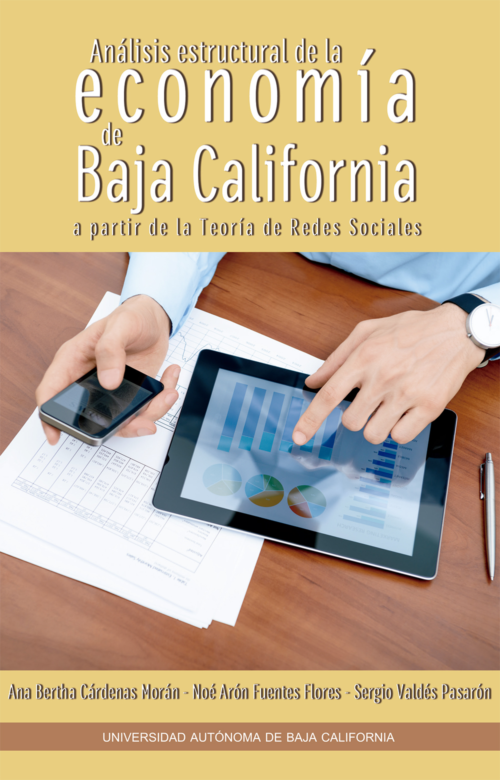 Portada de Análisis estructural de la economía de Baja California a partir de la Teoría de Redes Sociales