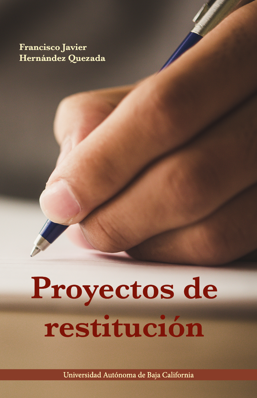 Portada de Proyectos de restitución