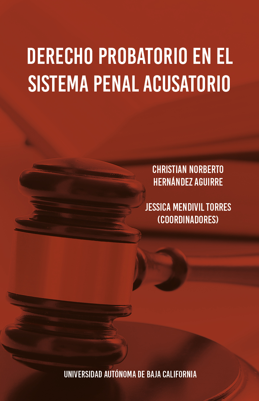 Portada de Derecho probatorio en el sistema penal acusatorio