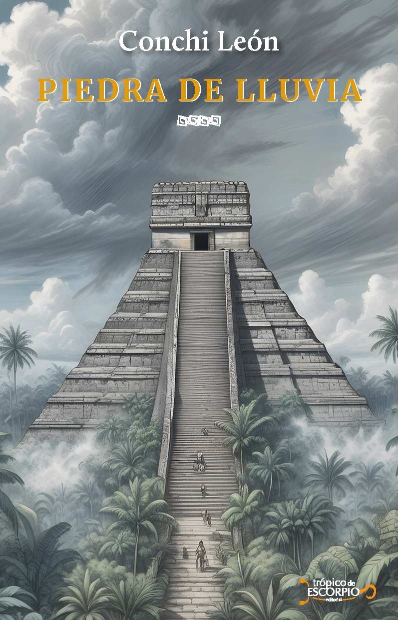 Portada de Piedra de lluvia · David Estopier