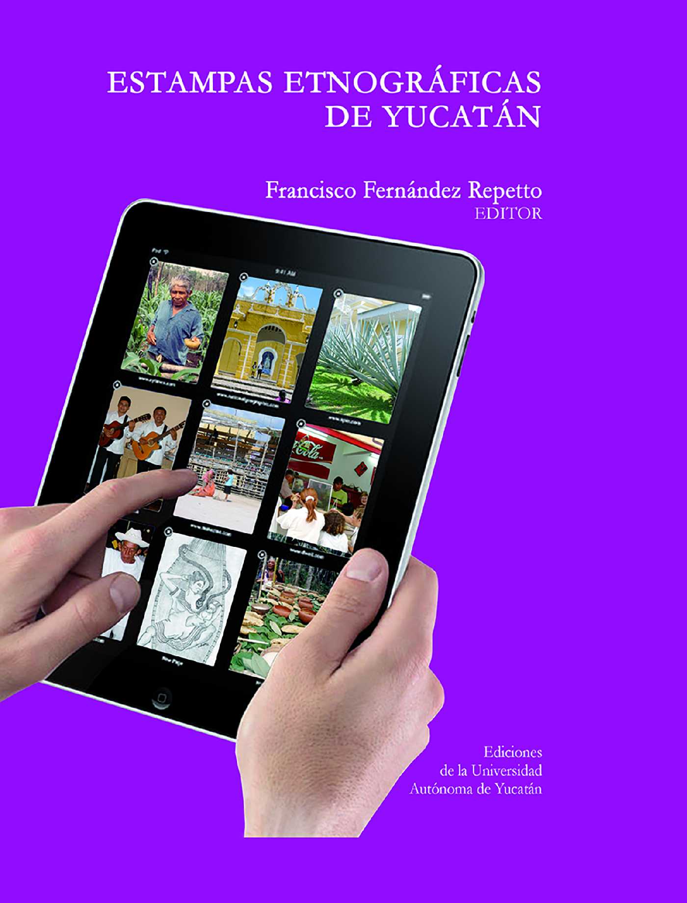 Portada de Estampas etnográficas de Yucatán