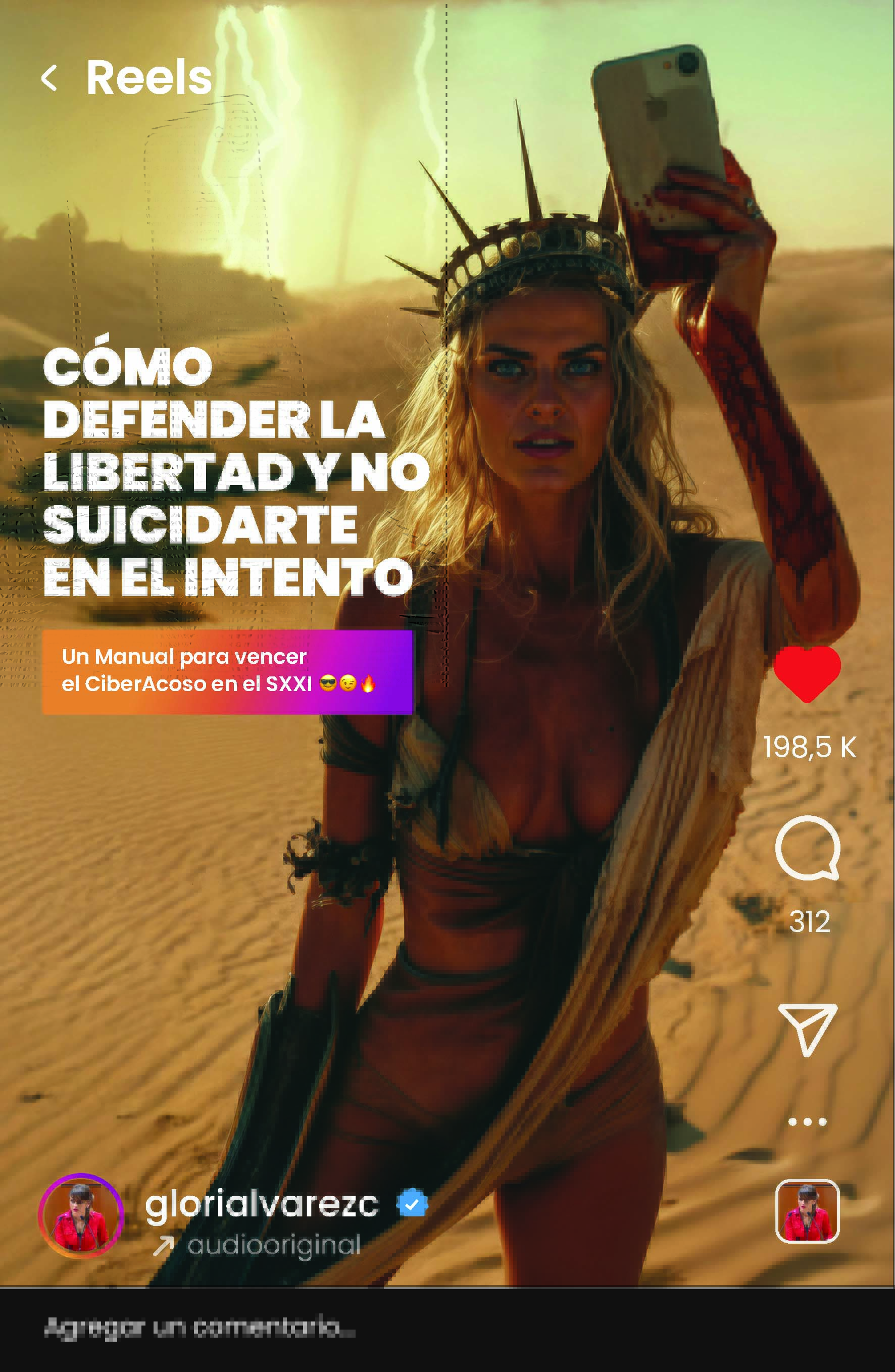 Portada de CÓMO DEFENDER LA LIBERTAD Y NO SUICIDARTE EN EL INTENTO