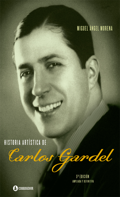 Portada de Historia Artística de Carlos Gardel