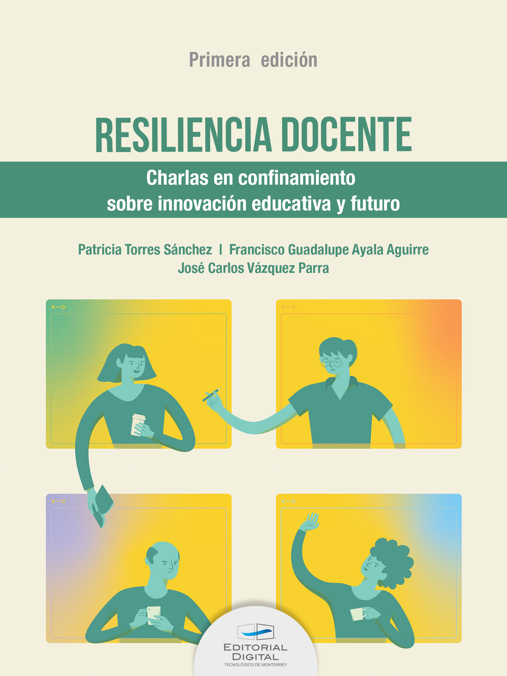 Portada de Resiliencia docente. Charlas en confinamiento sobre innovación educativa y futuro