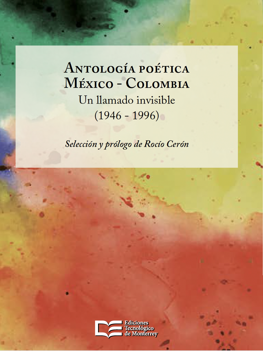Portada de Antología poética México – Colombia · Rocío Cerón