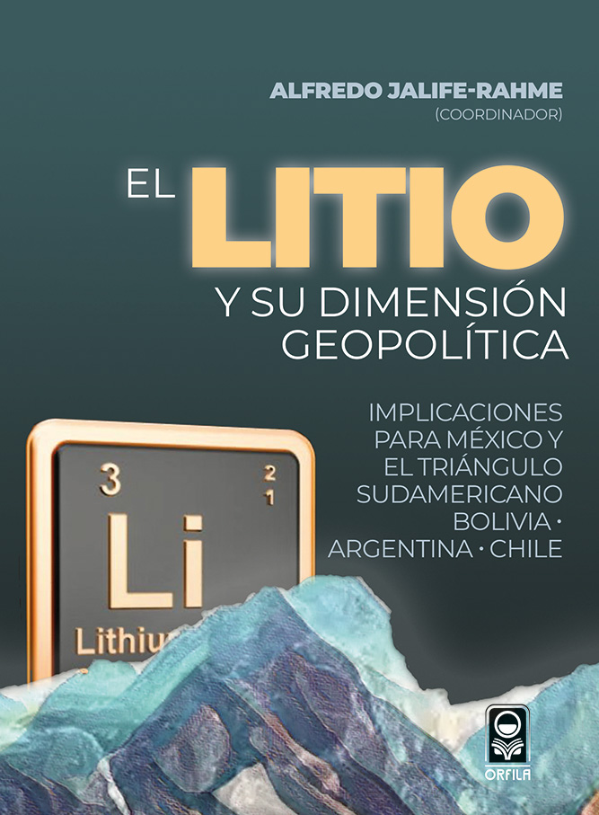 Portada de El litio y su dimensión geopolítica