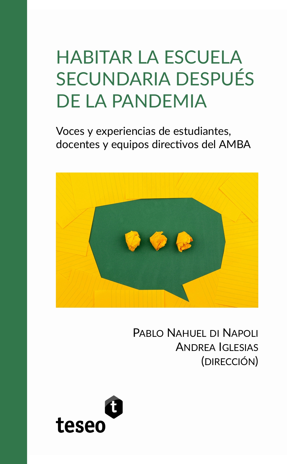 Portada de Habitar la escuela secundaria después de la pandemia · Varios